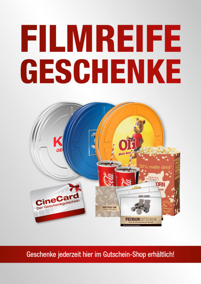 Großes Kino zum Verschenken!