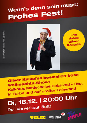 Wenn's denn sein muss: Frohes Fest!