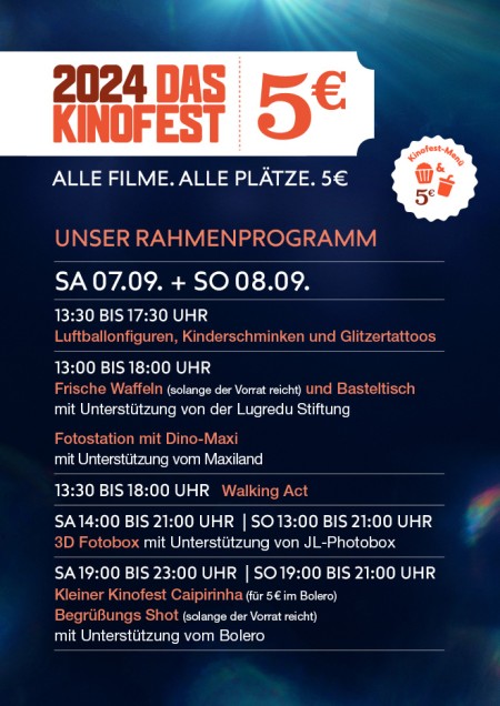 Das KINOFEST 2024 KG