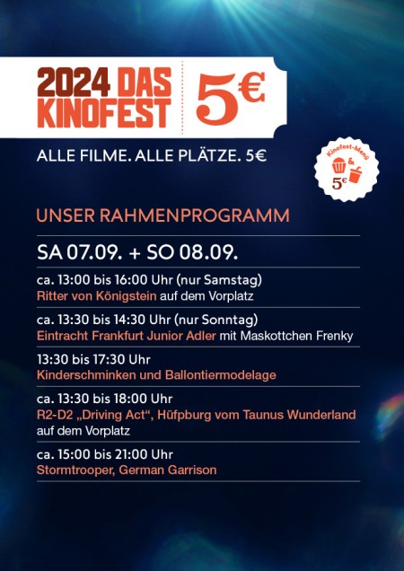 Das KINOFEST 2024 SU