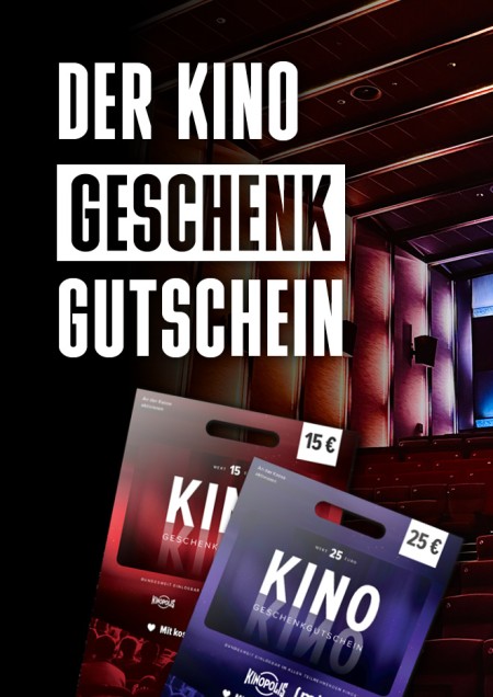 Der Kino Geschenkgutschein