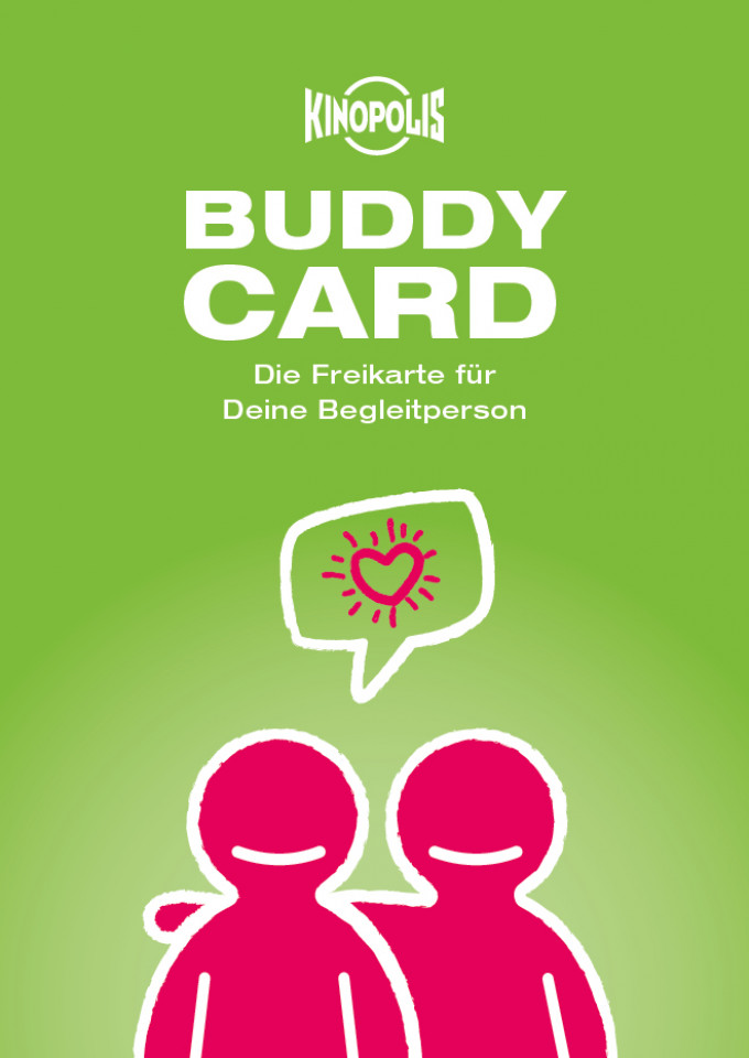 Buddycard - Die Freikarte für Deine Begleitperson