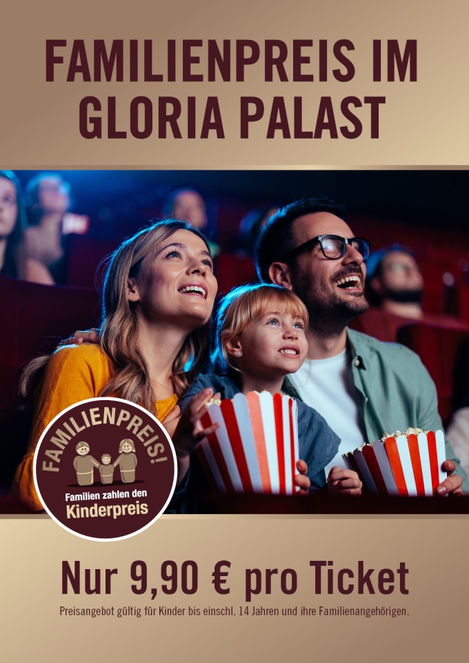 Der Familienpreis im Gloria Palast