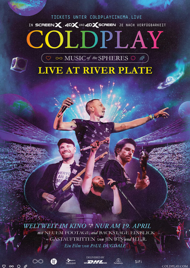 COLDPLAY MUSIC OF THE SPHERES: LIVE AT RIVER PLATE