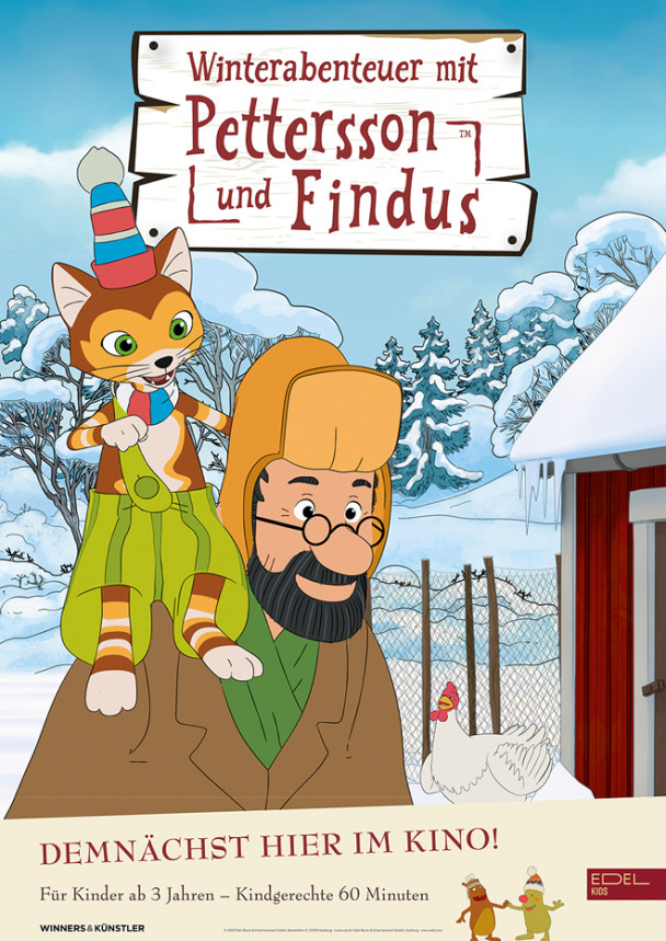 Winterabenteuer mit Pettersson & Findus