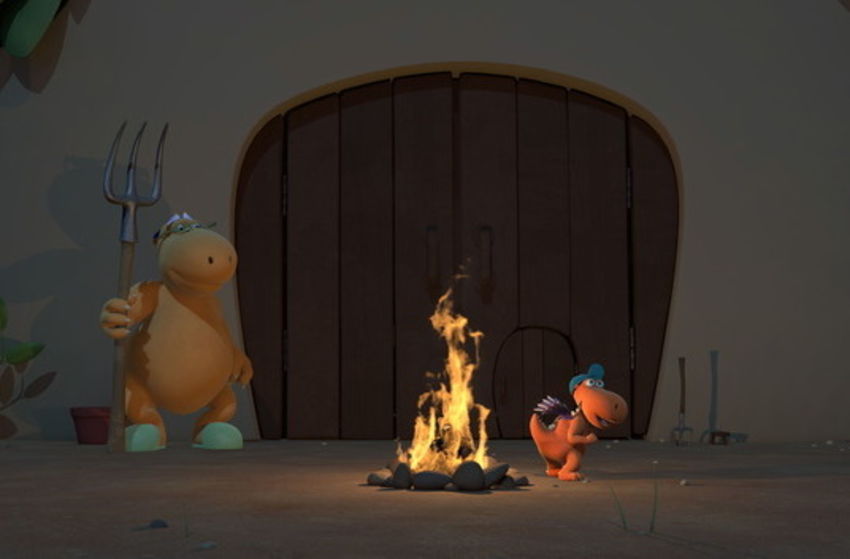 Der kleine Drache Kokosnuss - Feuerfeste Freunde - Szenenbild 5 von 17