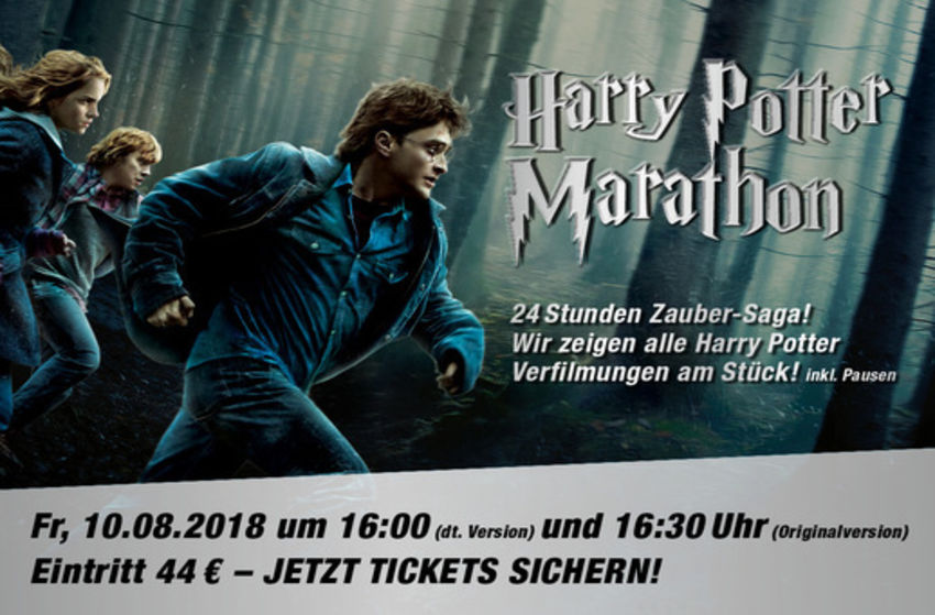 Harry Potter Marathon im Mathäser Filmpalast