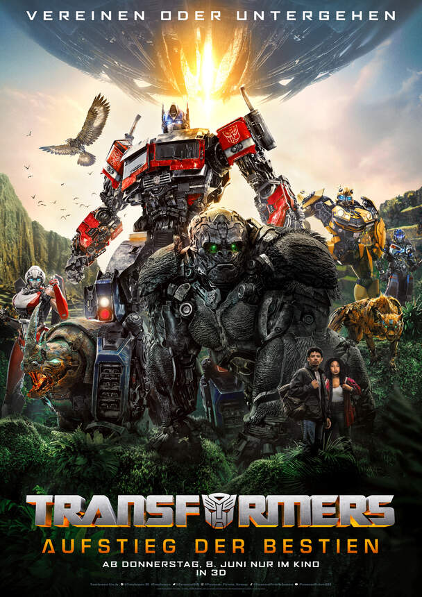 Plakat Transformers: Aufstieg der Bestien