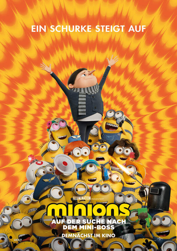 Plakat Minions - Auf der Suche nach dem Mini-Boss