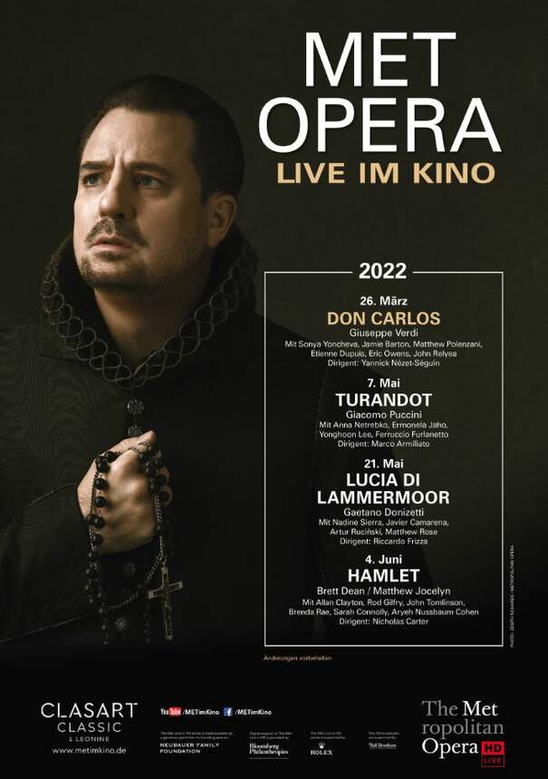 Verdi: Don Carlos (MET live im Kino)