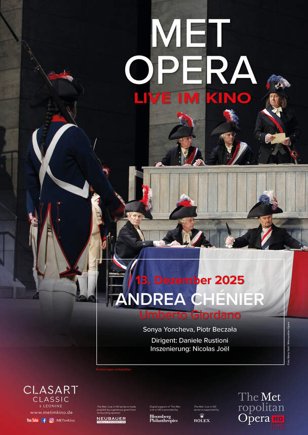 Giordano: Andrea Chenier (MET live im Kino) 