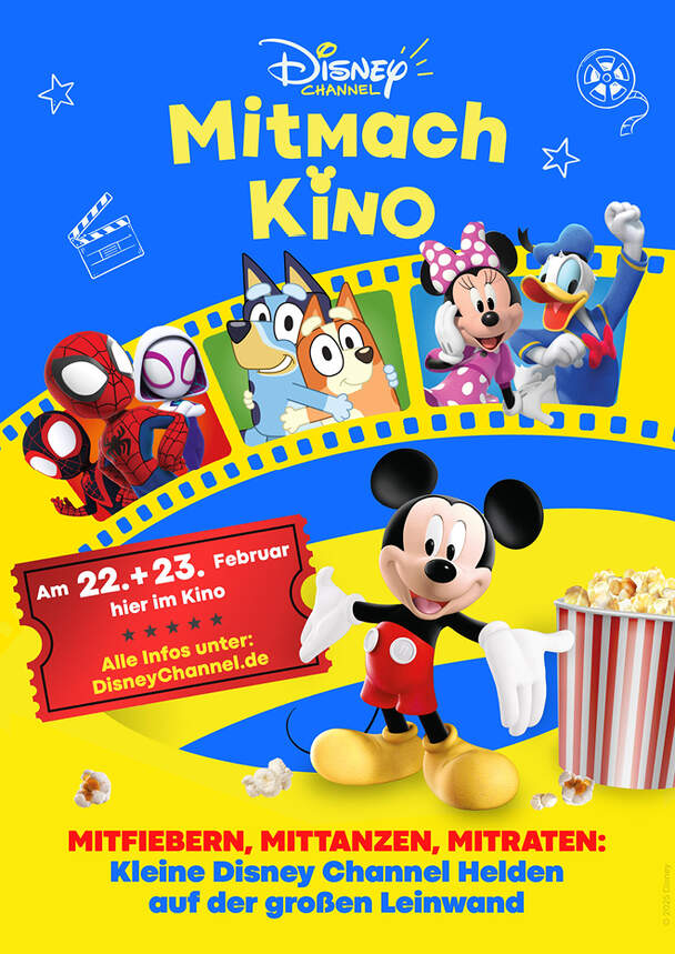 Disney Channel Mitmachkino zum Kinofest 2025