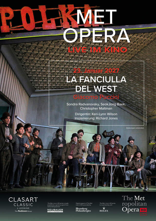 Puccini: La Fanciulla del West (MET live im Kino)