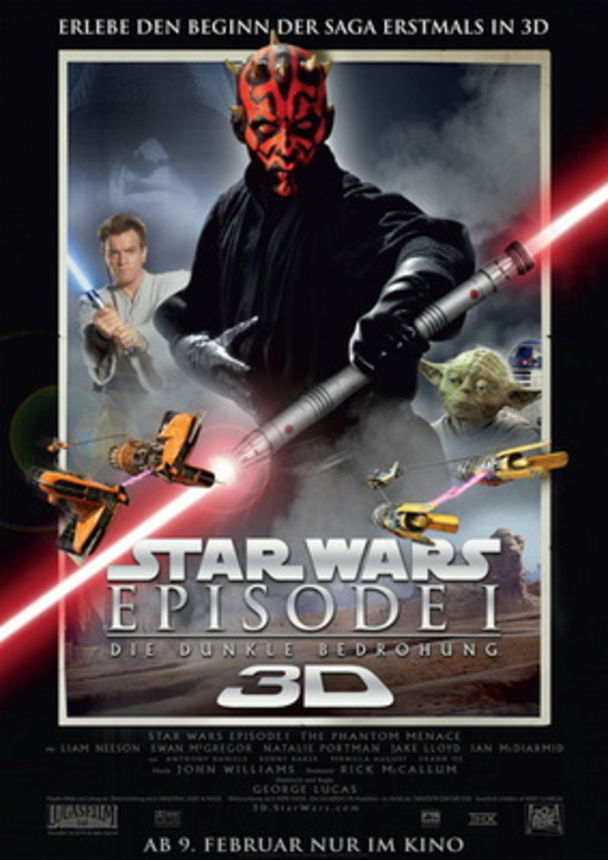 3D: Star Wars: Episode 1 - Die dunkle Bedrohung