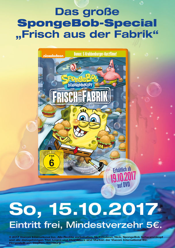 SpongeBob Schwammkopf - Frisch aus der Fabrik ...
