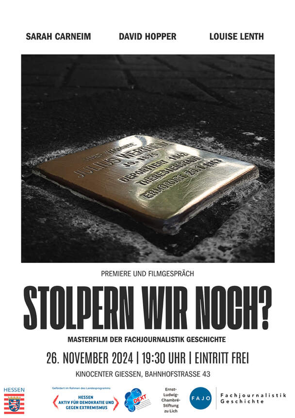 Stolpern wir noch