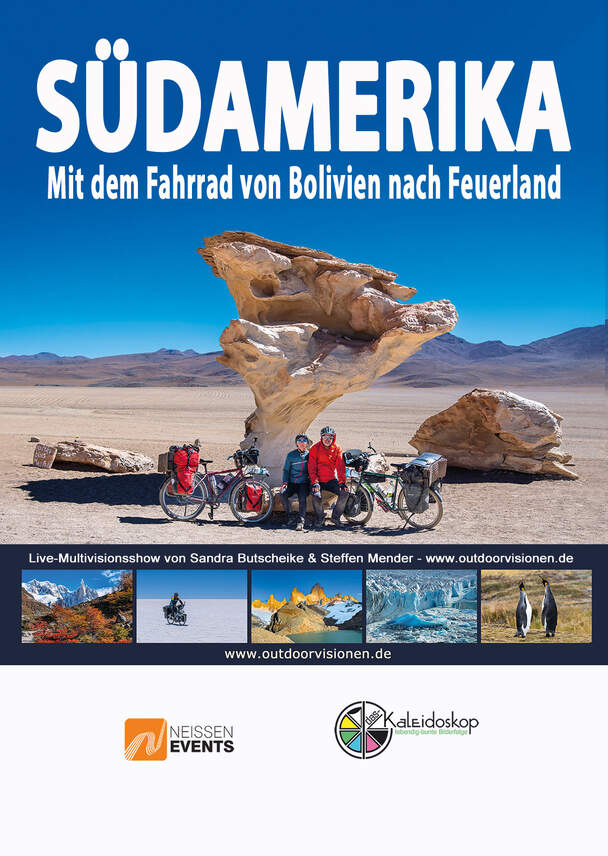 Südamerika: Mit dem Fahrrad von Bolivien nach Feuerland (Live-Reportage)