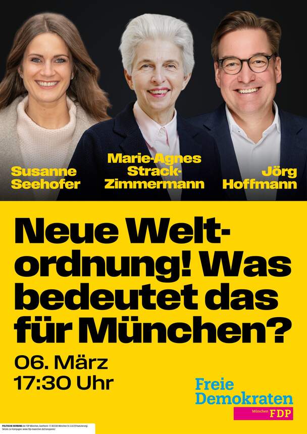 Neue Weltordnung! Was bedeutet das für München?